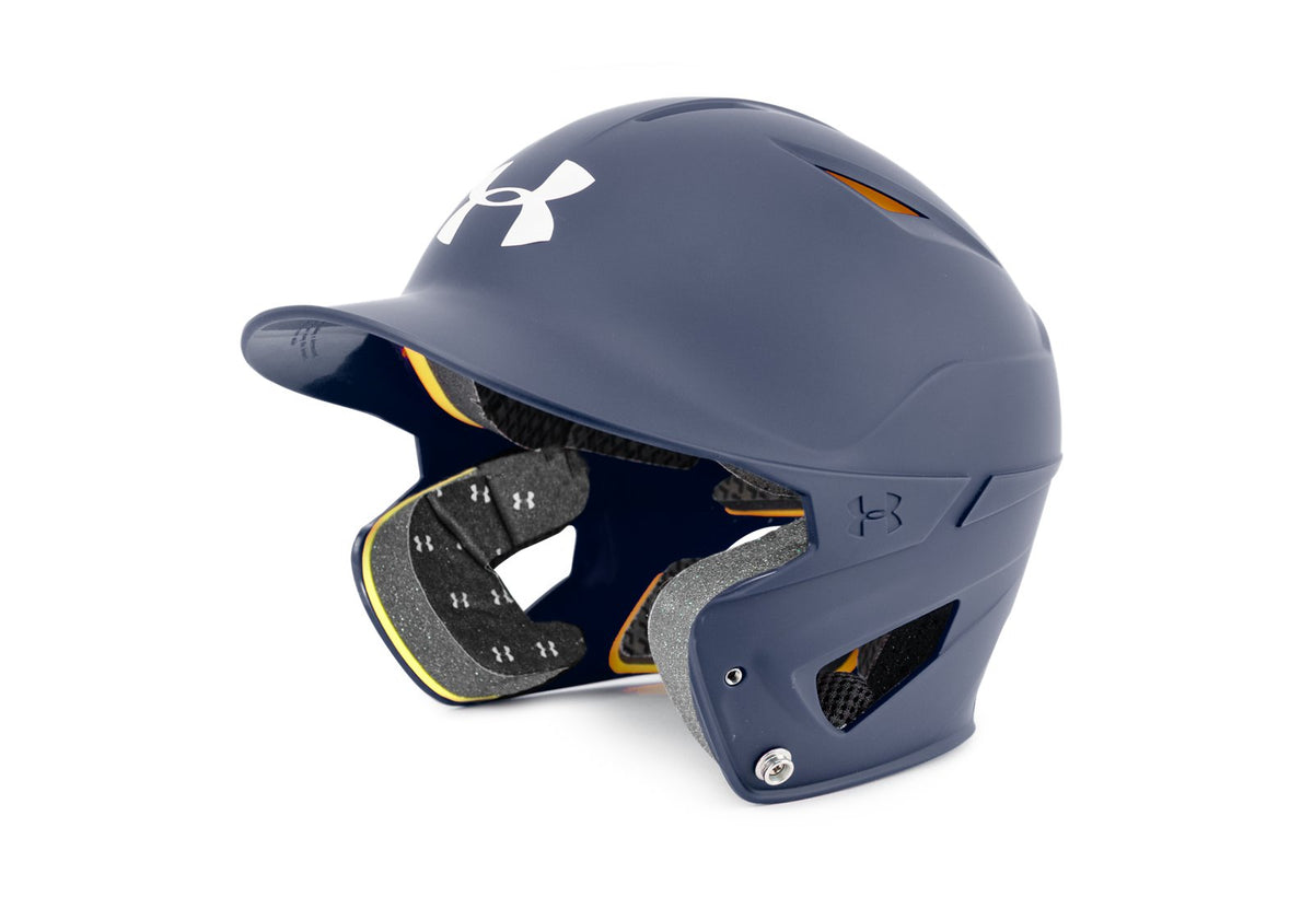 UA Converge Matte Boys' Batting Helmet - Blue