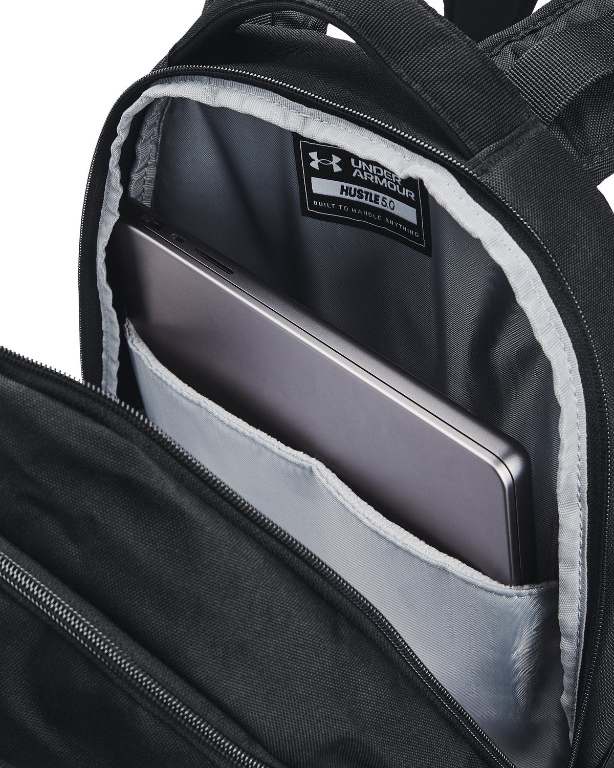 UA Hustle 5.0 Backpack - Black