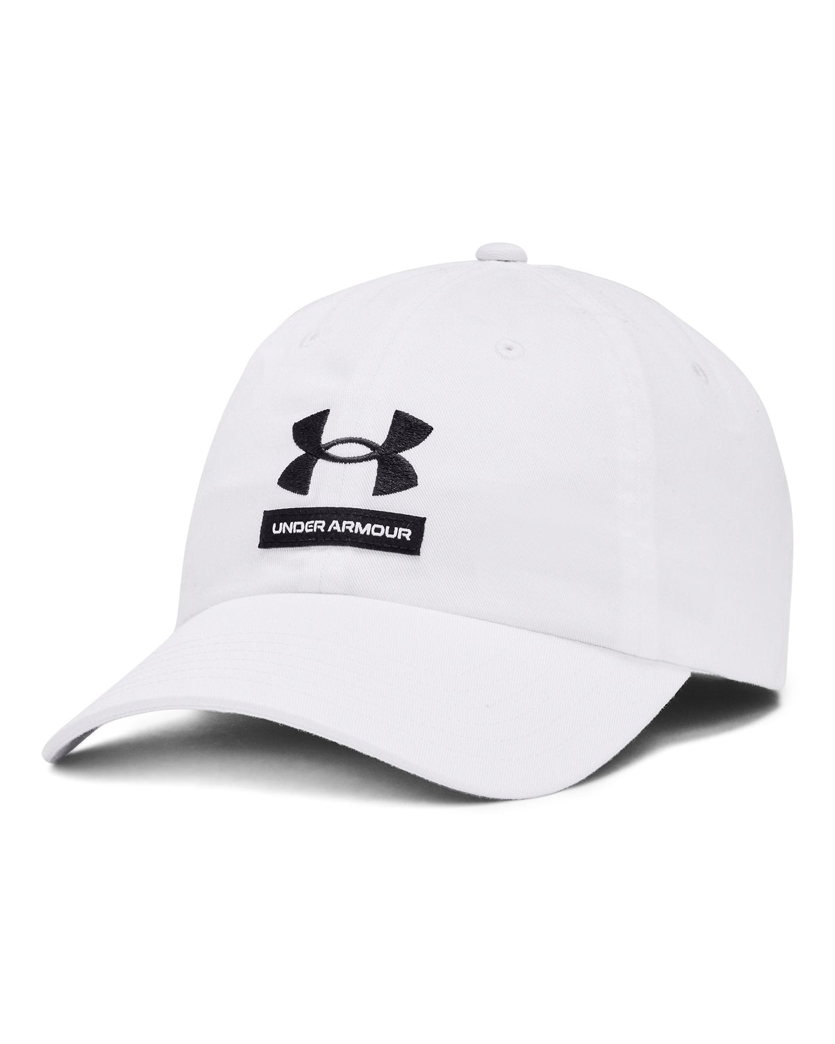 UA Essential Low Men's Adjustable Hat - White