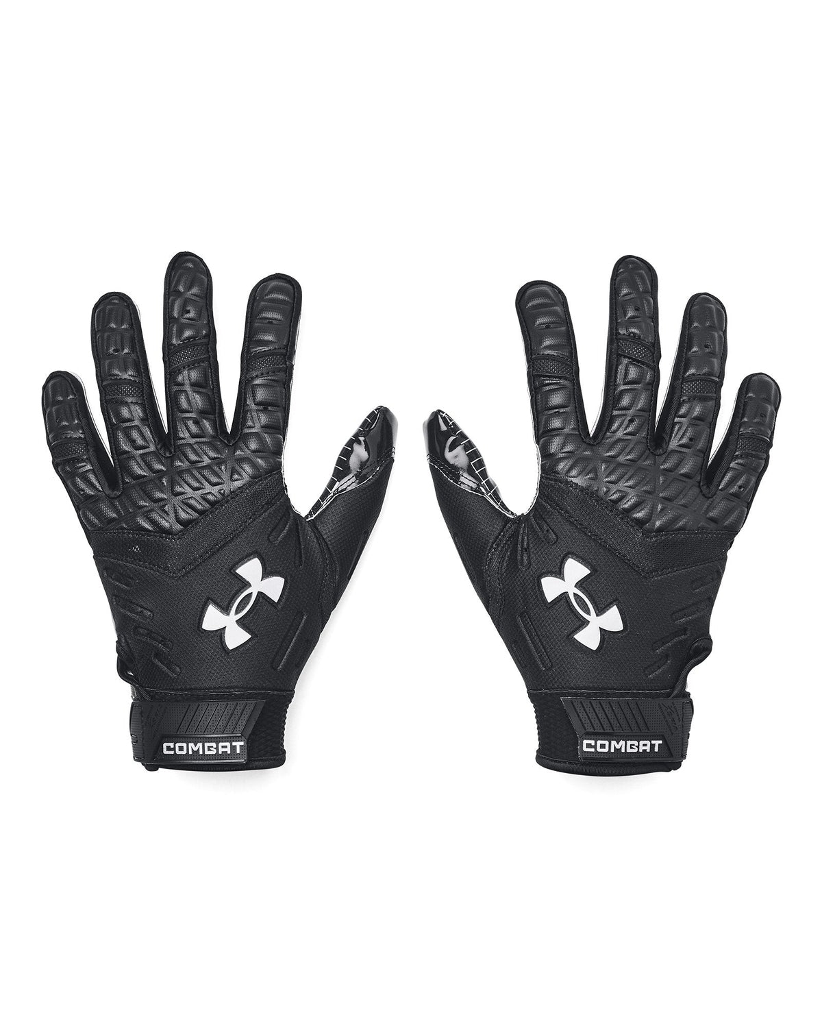 UA Combat Men's Football Gloves - Black