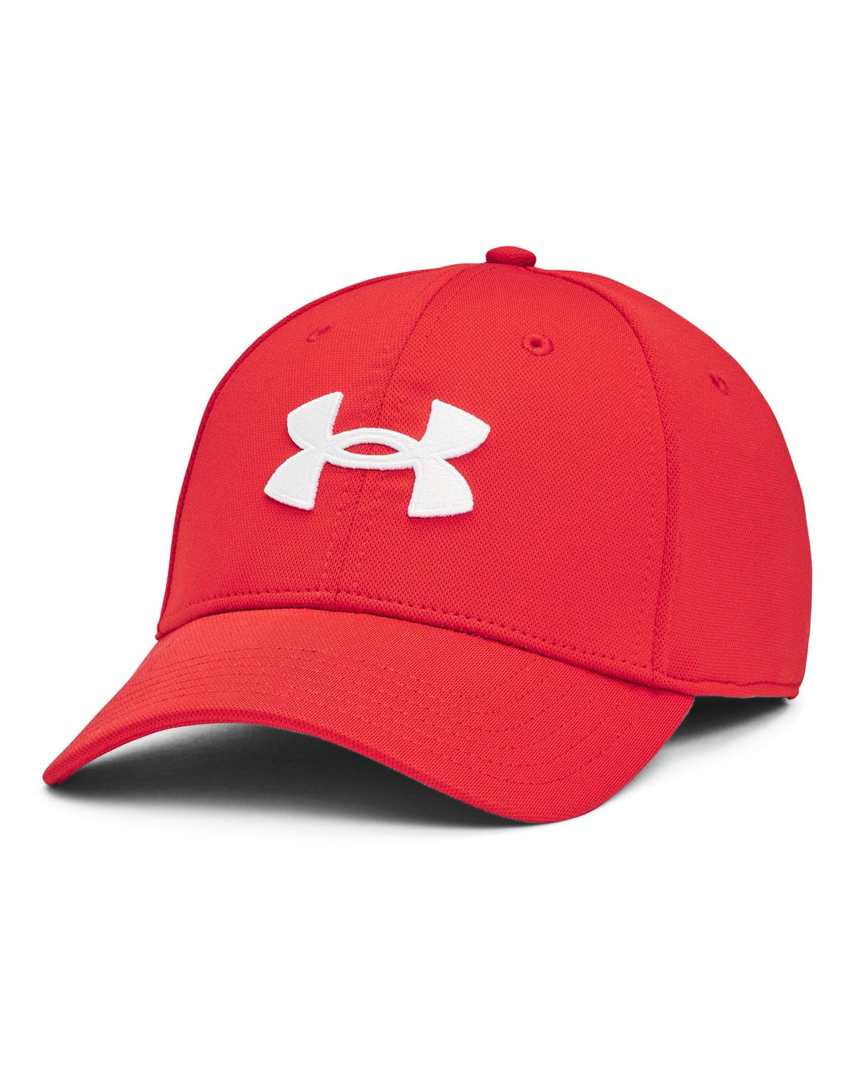 UA Blitzing Low Men's Stretch Fit Cap - Red