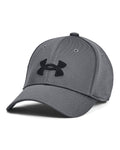 UA Blitzing Low Boys' Stretch Fit Cap - Gray