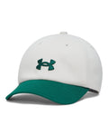 UA Blitzing Low Girls' Adjustable Cap - White
