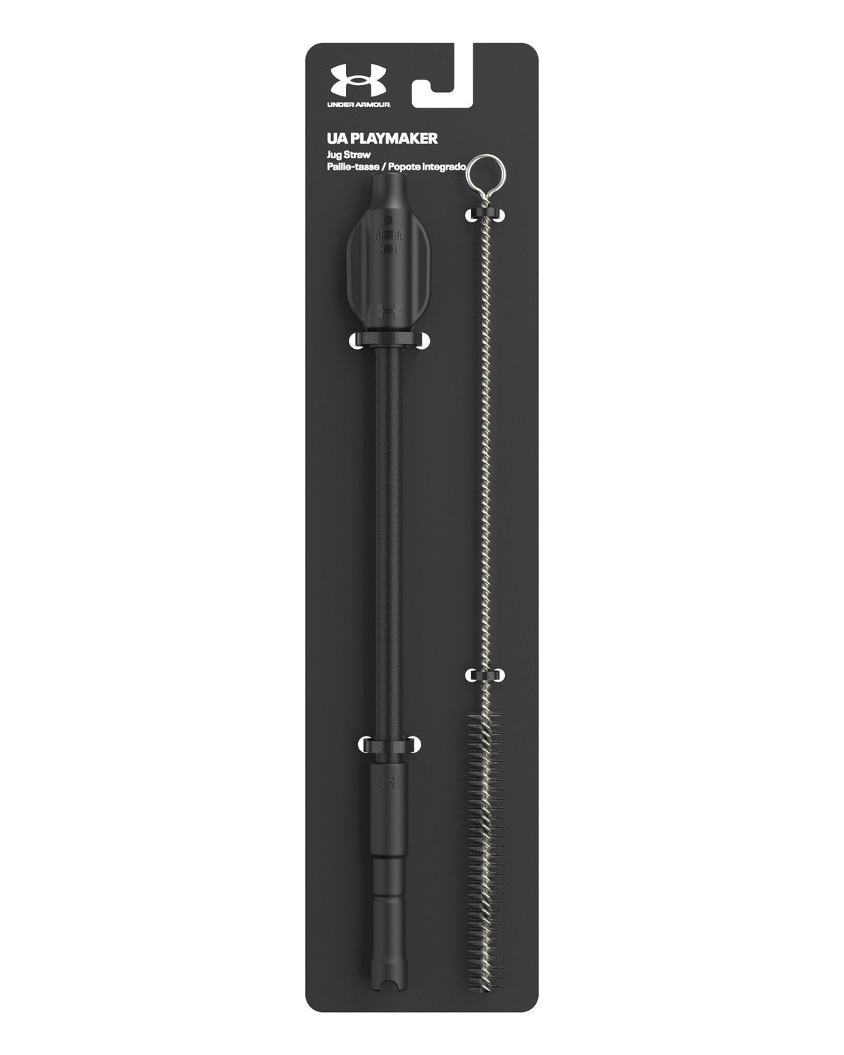 UA Playmaker Jug Straw - Black