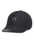 UA ArmourVent Low Men's Stretch Fit Cap - Black