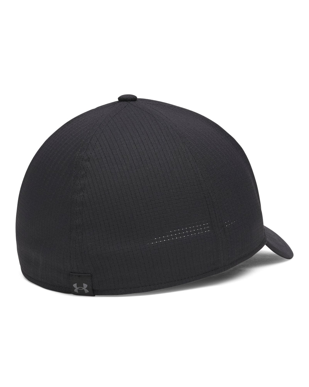 UA ArmourVent Low Men's Stretch Fit Cap - Black