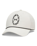 UA Essential Mid Men's Trucker Hat - White