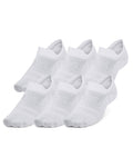 UA Essential Ultra Unisex 6-Pack Low Socks - White