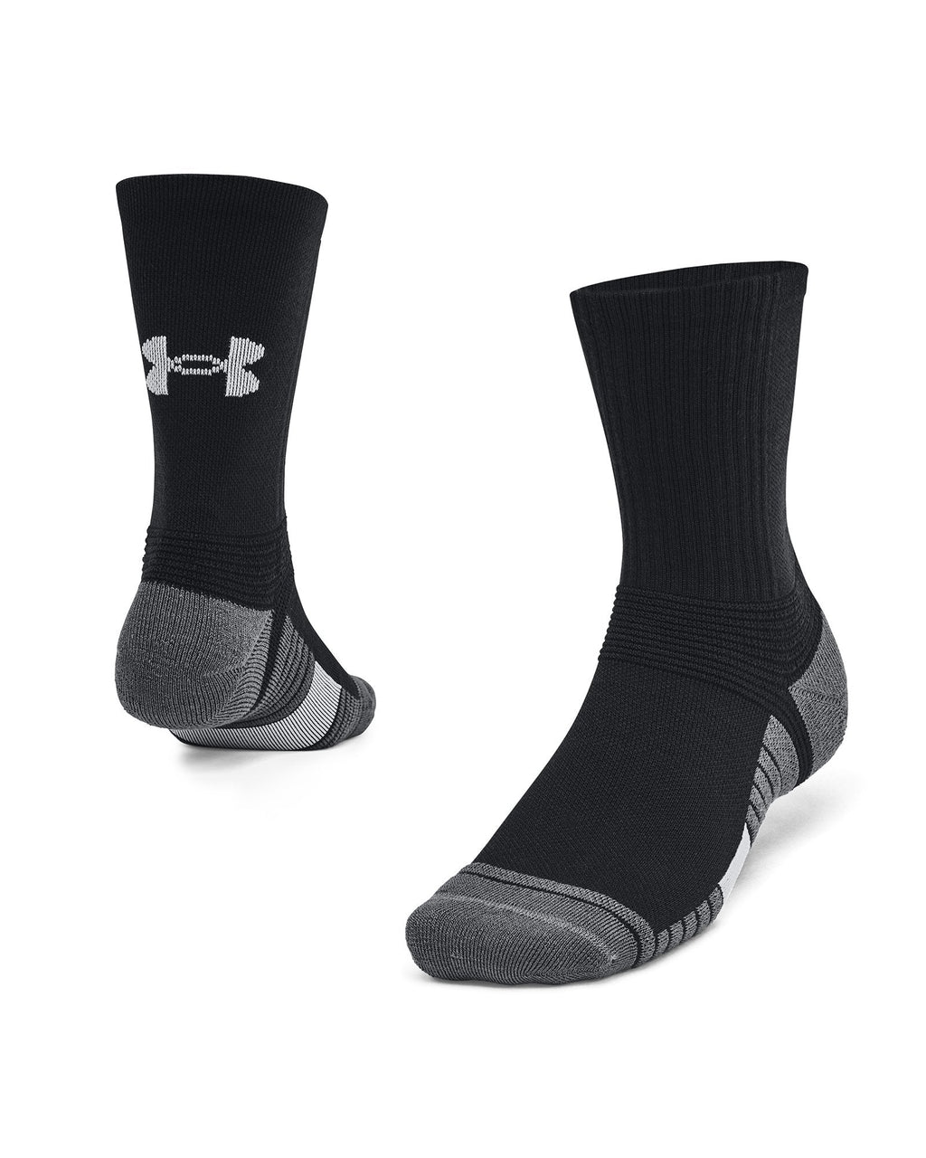 UA Team Unisex Crew Socks - Black