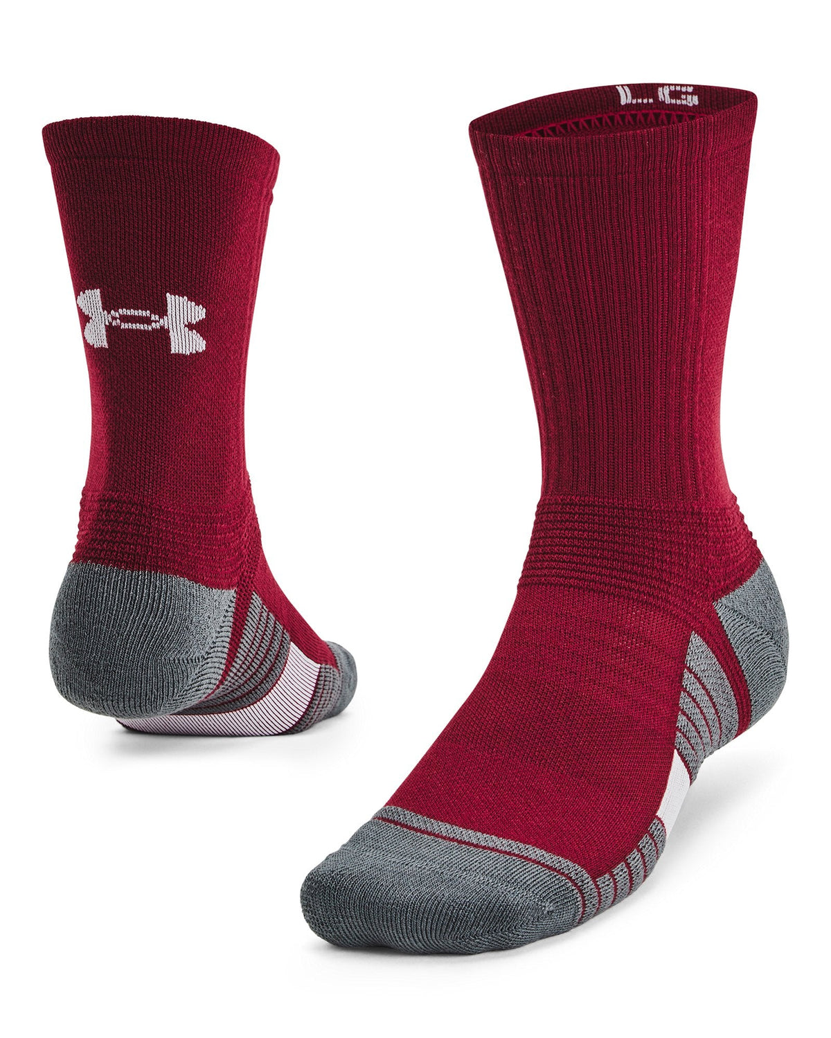 UA Team Unisex Crew Socks - Red