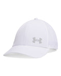 UA Drive Low Storm Men's Stretch Fit Cap - White