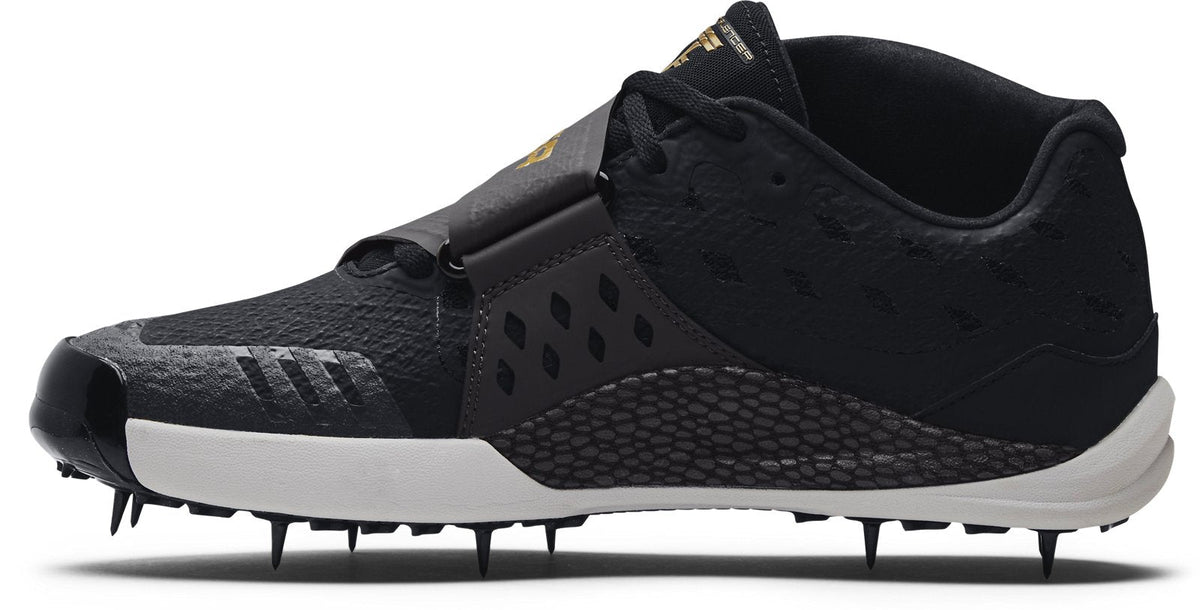 UA HOVR™ Silencer Unisex Track Shoes - Black