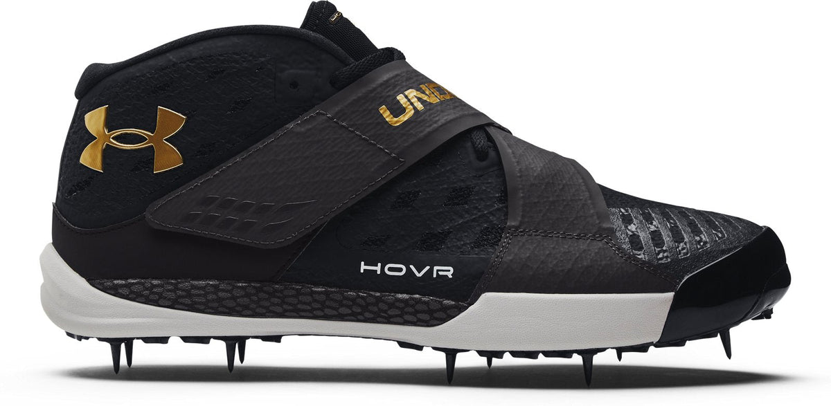 UA HOVR™ Silencer Unisex Track Shoes - Black