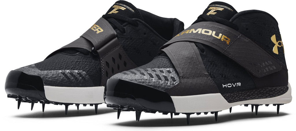 UA HOVR™ Silencer Unisex Track Shoes - Black