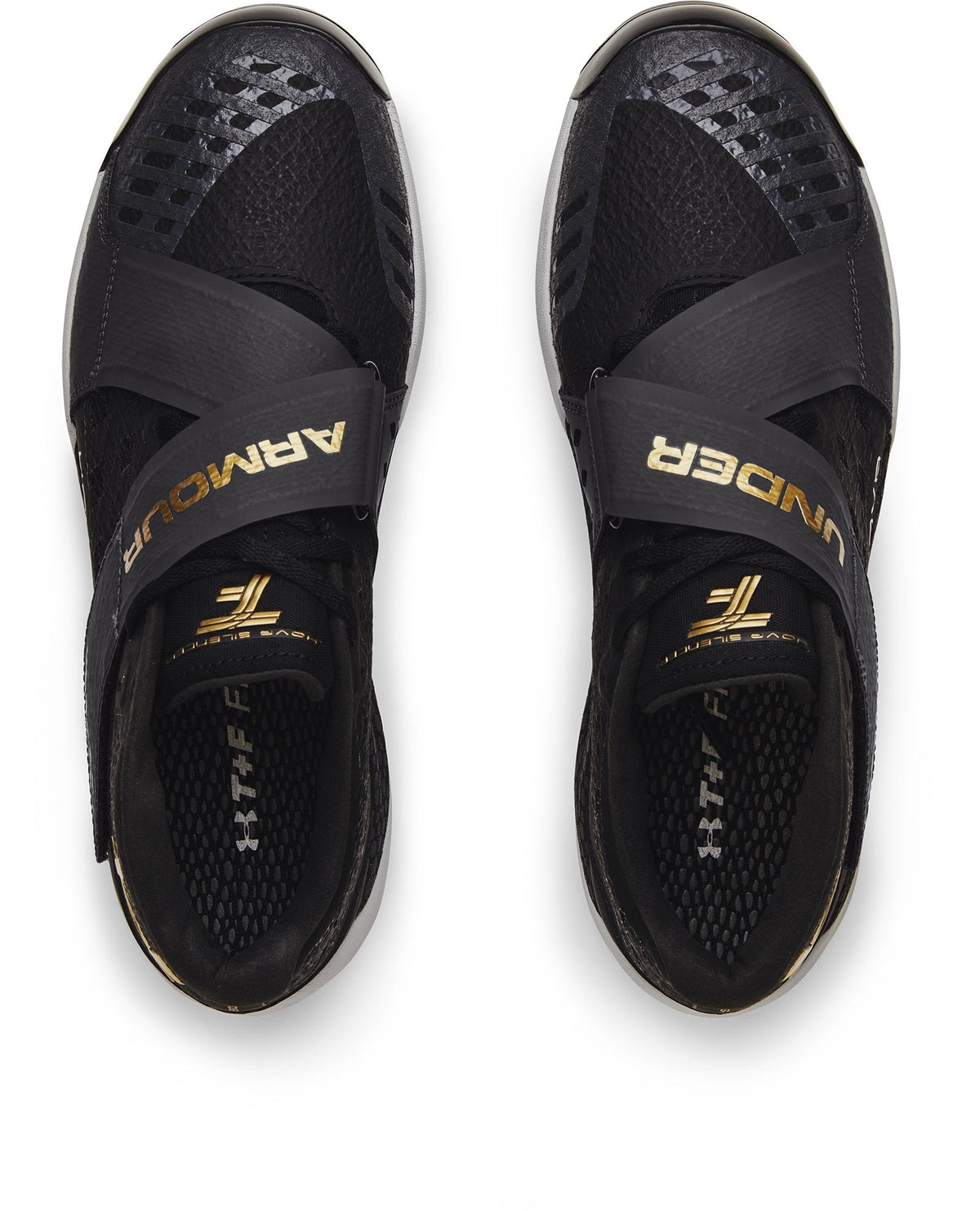 UA HOVR™ Silencer Unisex Track Shoes - Black