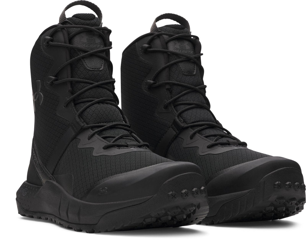 UA Micro G® Valsetz Wide (2E) Men's Tactical Boots - Black