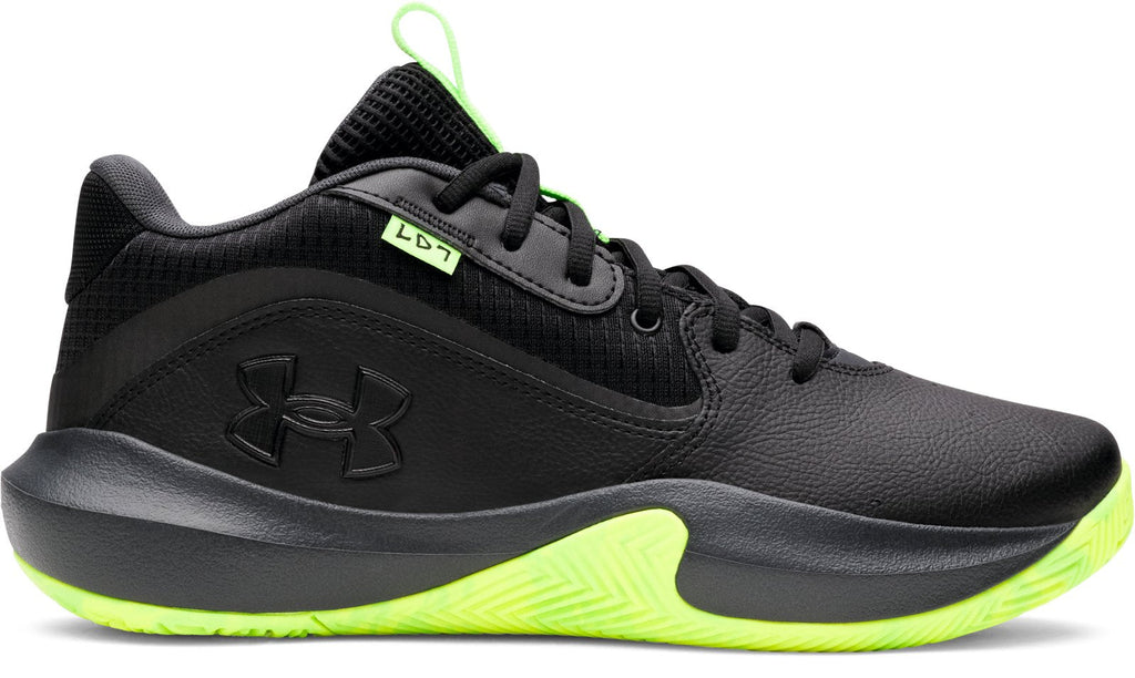 UA Lockdown 7 Unisex Basketball Shoes - Black