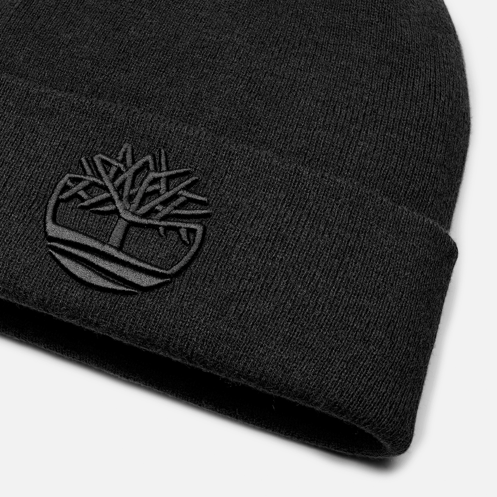 3D Embroidered Beanie TBL Black ALT1