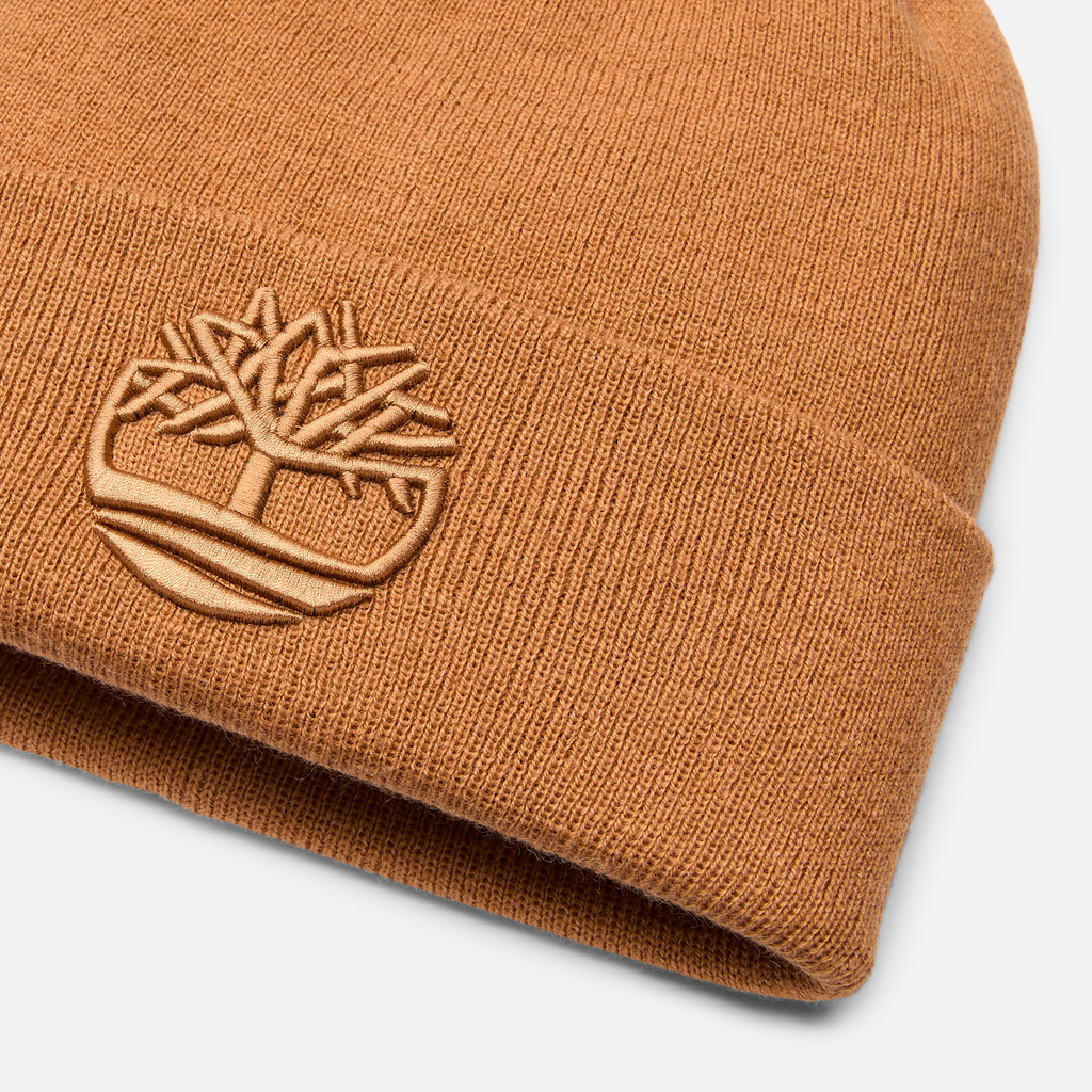 3D Embroidered Beanie TBL Wheat ALT1