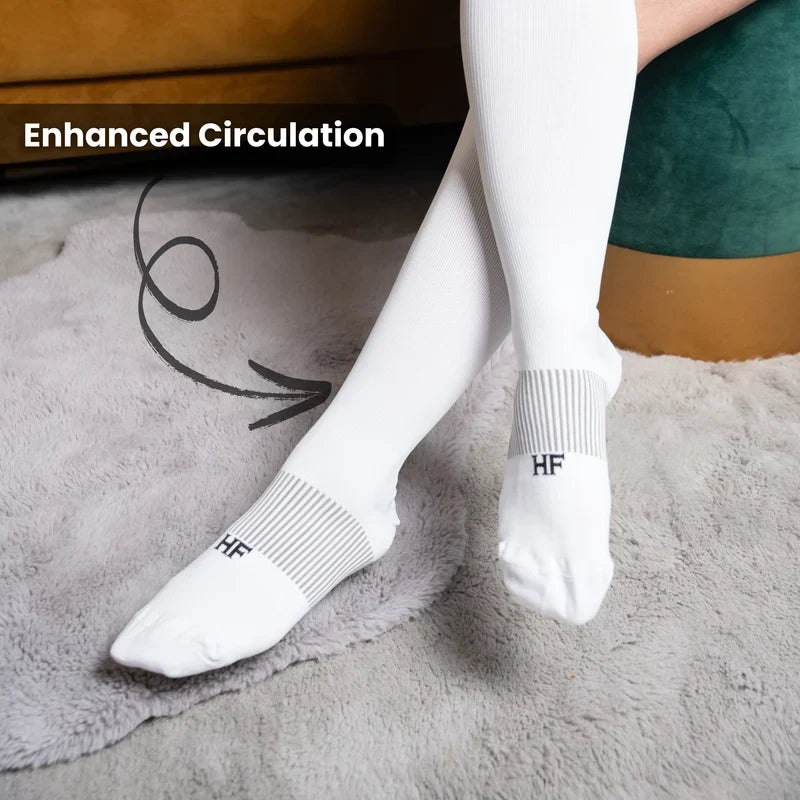 [Compression Socks - White]