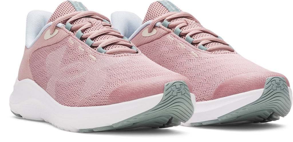 UA Pursuit 4 Big Logo Girls' Grade School Running Shoes - Pink