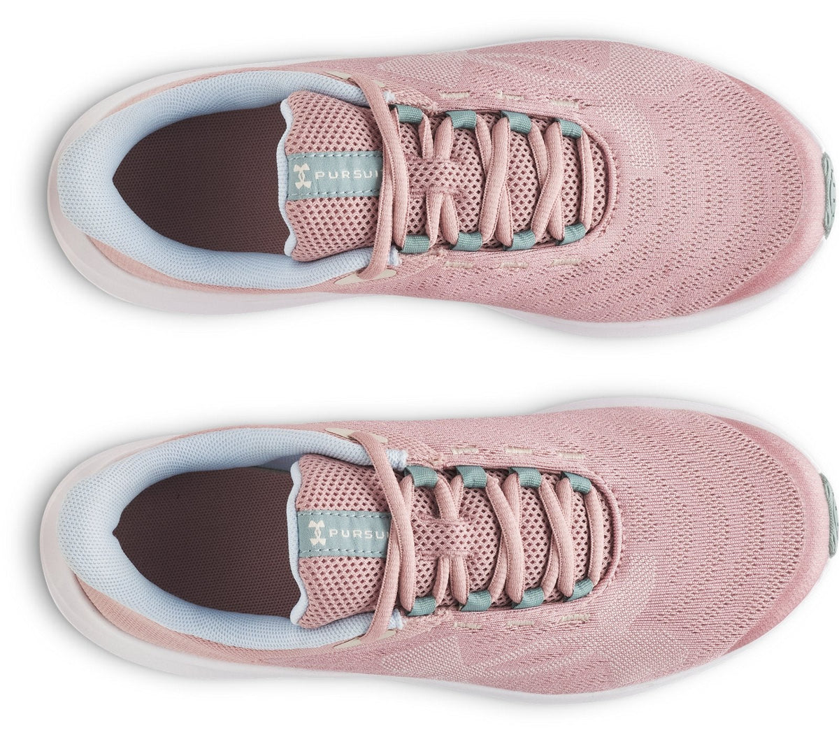 UA Pursuit 4 Big Logo Girls' Grade School Running Shoes - Pink