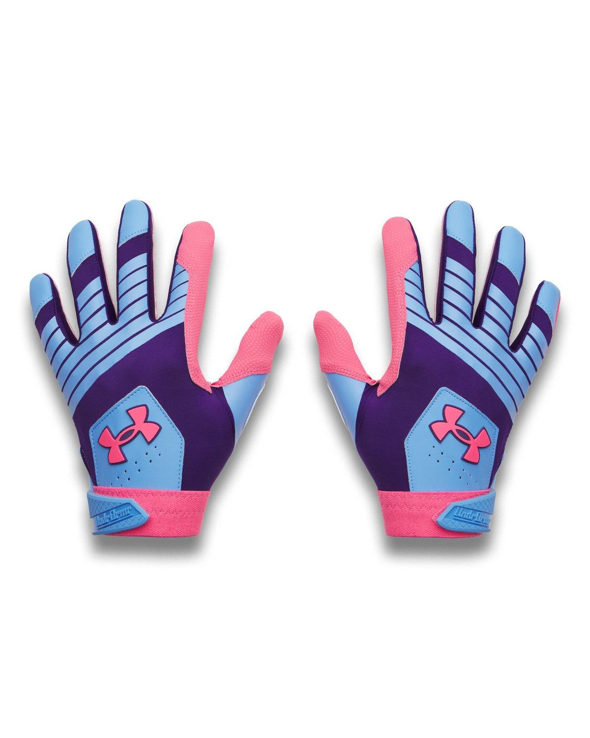 UA Clean Up Men's Batting Gloves - Blue