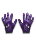 UA Clean Up Men's Batting Gloves - Purple