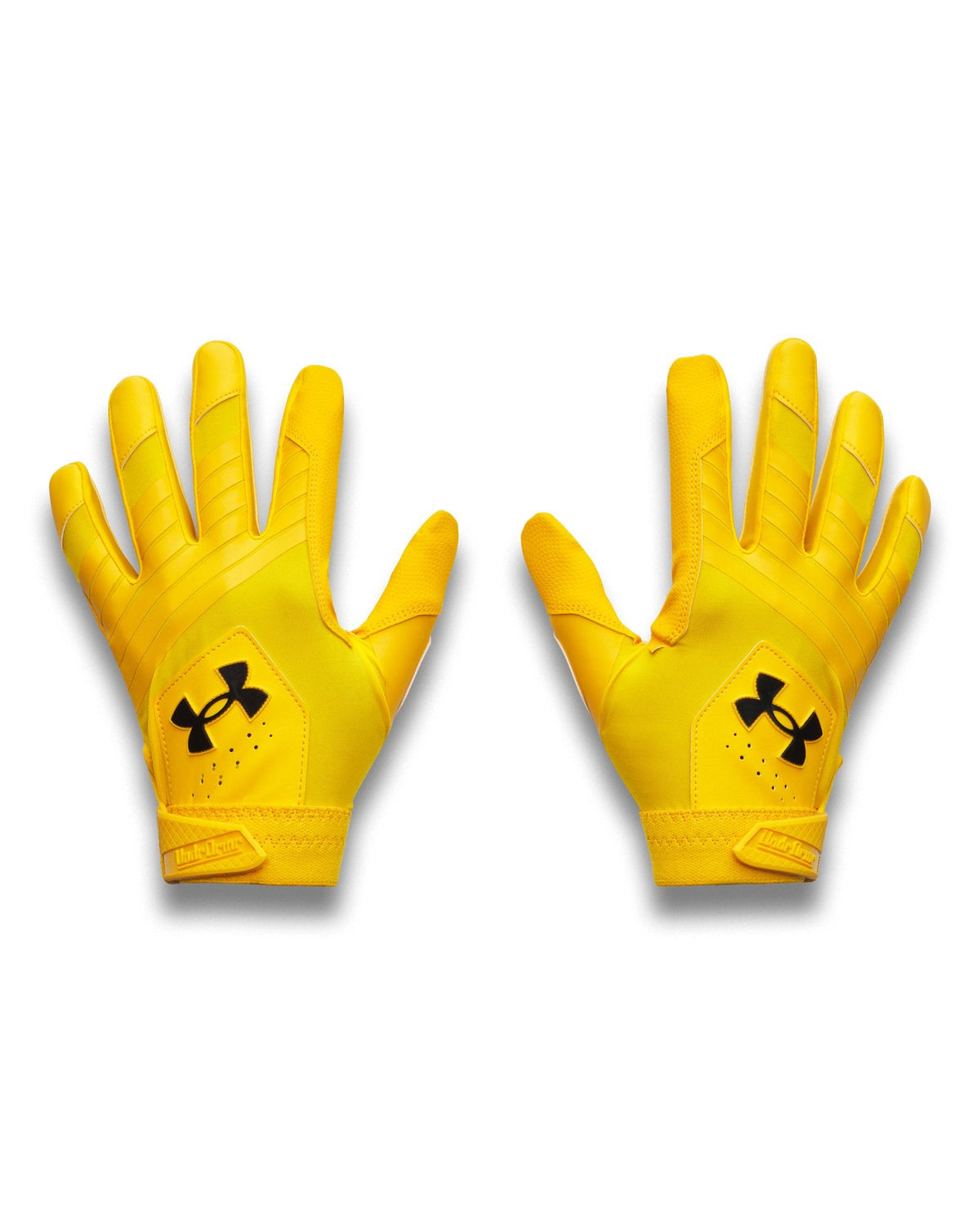 UA Clean Up Men's Batting Gloves - Yellow