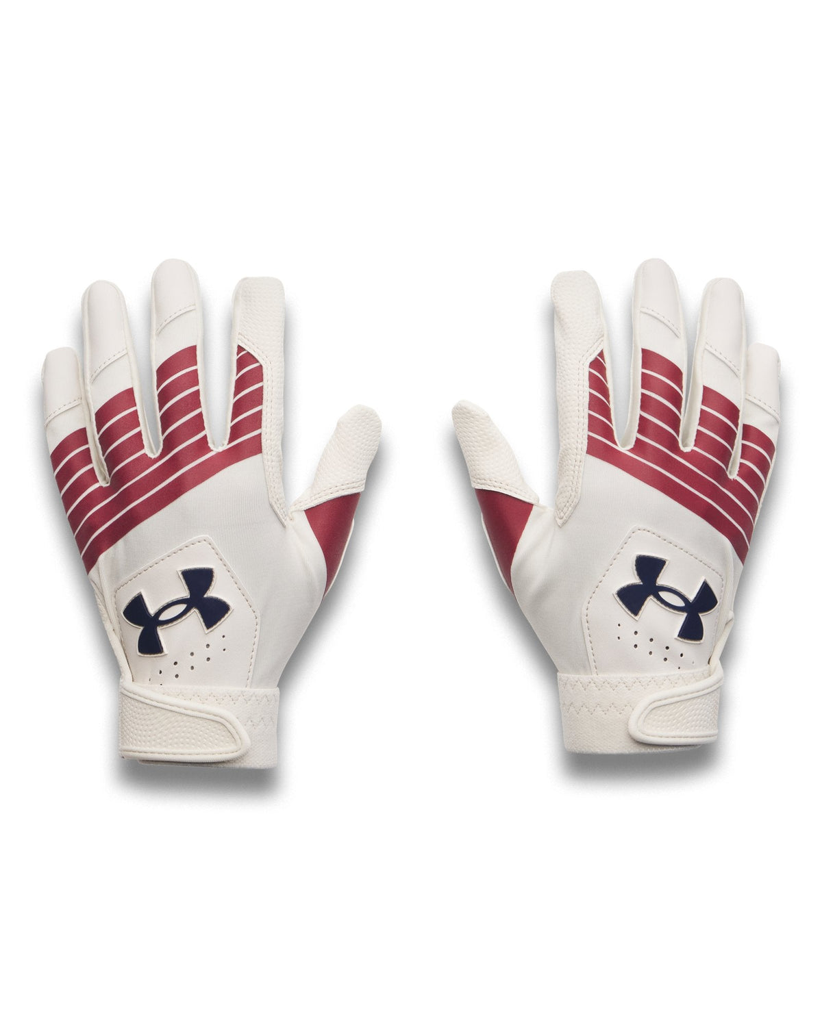 UA Clean Up LE Boys' Batting Gloves - Brown