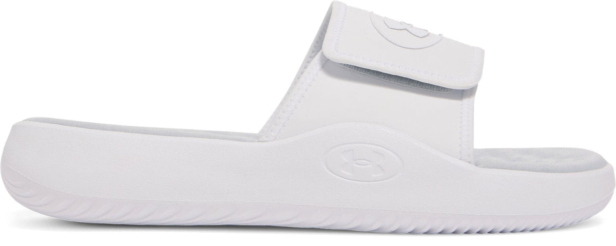 UA Ignite Pro 8 Men's Slides - White