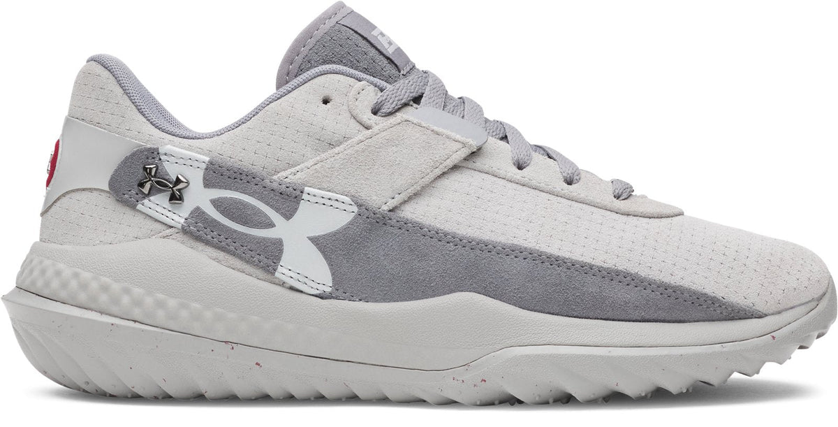UA Harper 10 Pro Turf Men's Baseball Shoes - Gray
