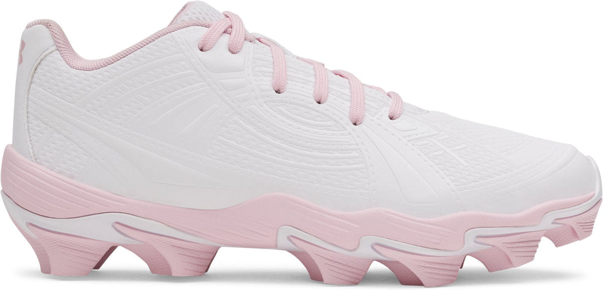 UA Glyde Sola RM Women's Softball Cleats - White