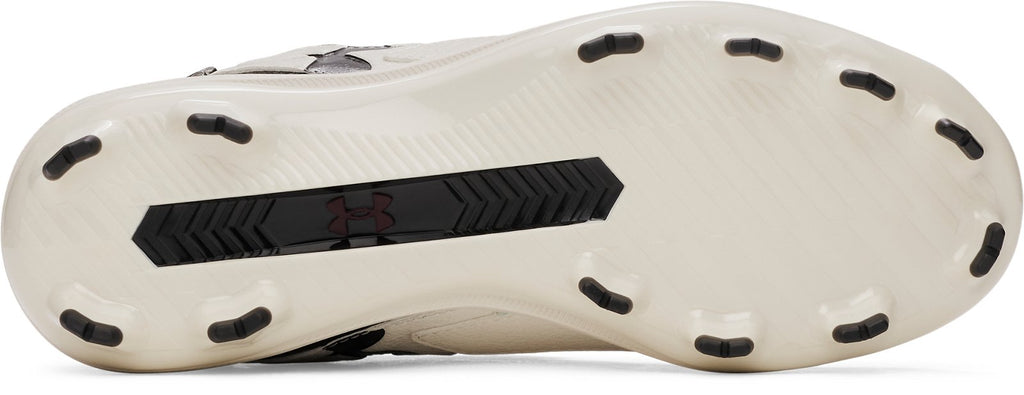 UA Harper 10 TPU Jr. Boys' Baseball Cleats - White