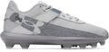 UA Harper 10 TPU Jr. Boys' Baseball Cleats - Gray