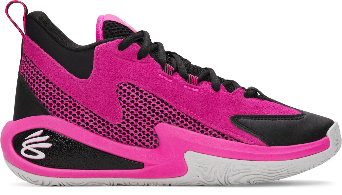 Curry 3Z 25 SDE Grade School Basketball Shoes - Pink