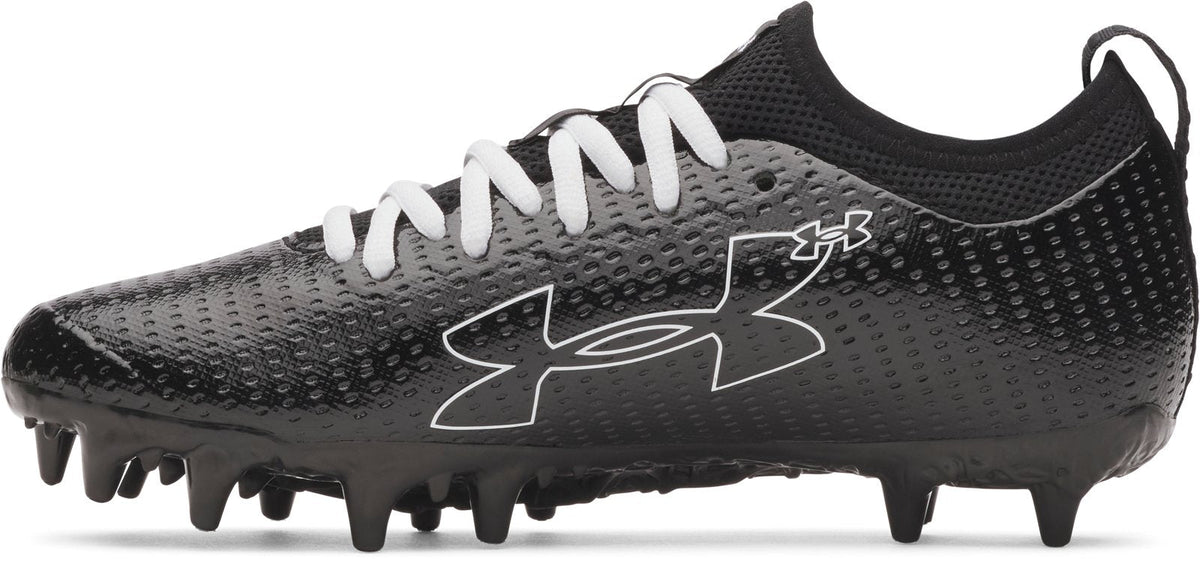 UA Blur Select Jr. Kids' Football Cleats - Black