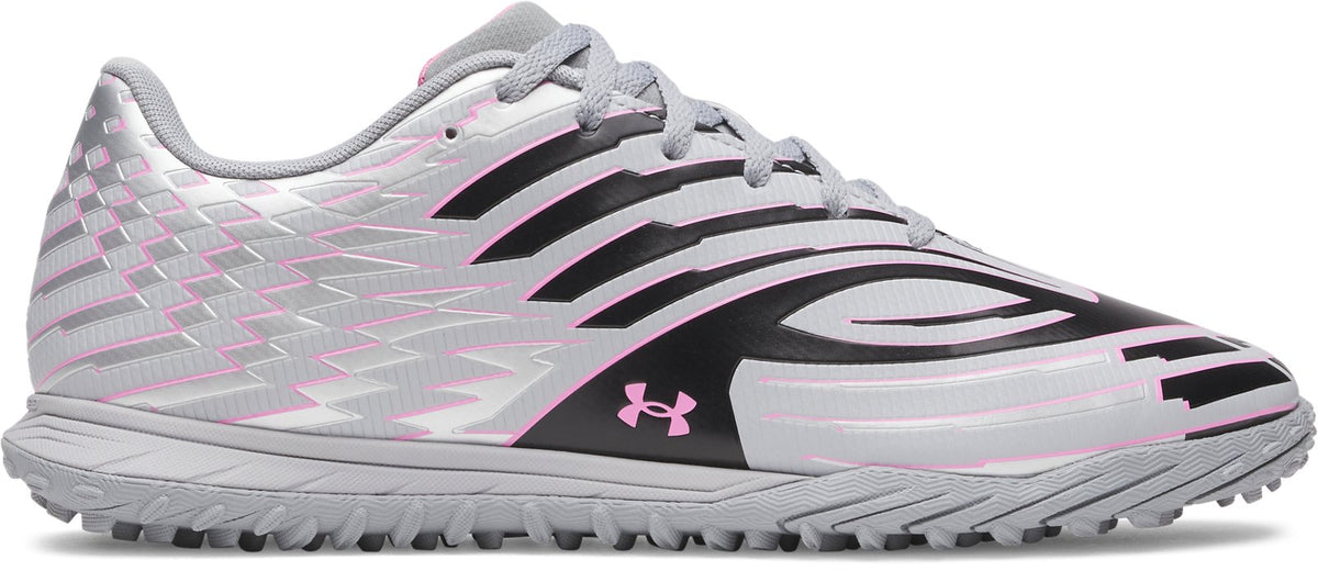 UA Shadow Select 4 Turf Unisex Soccer Shoes - Gray
