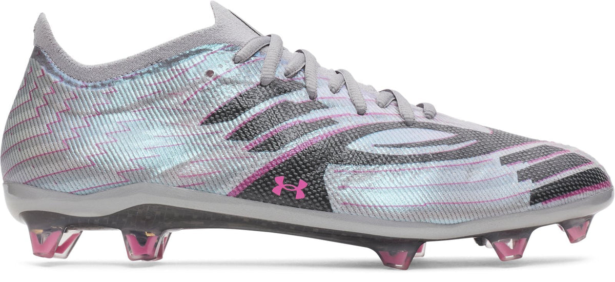 UA Shadow Elite 4 FG Mach Men's Soccer Cleats - Gray
