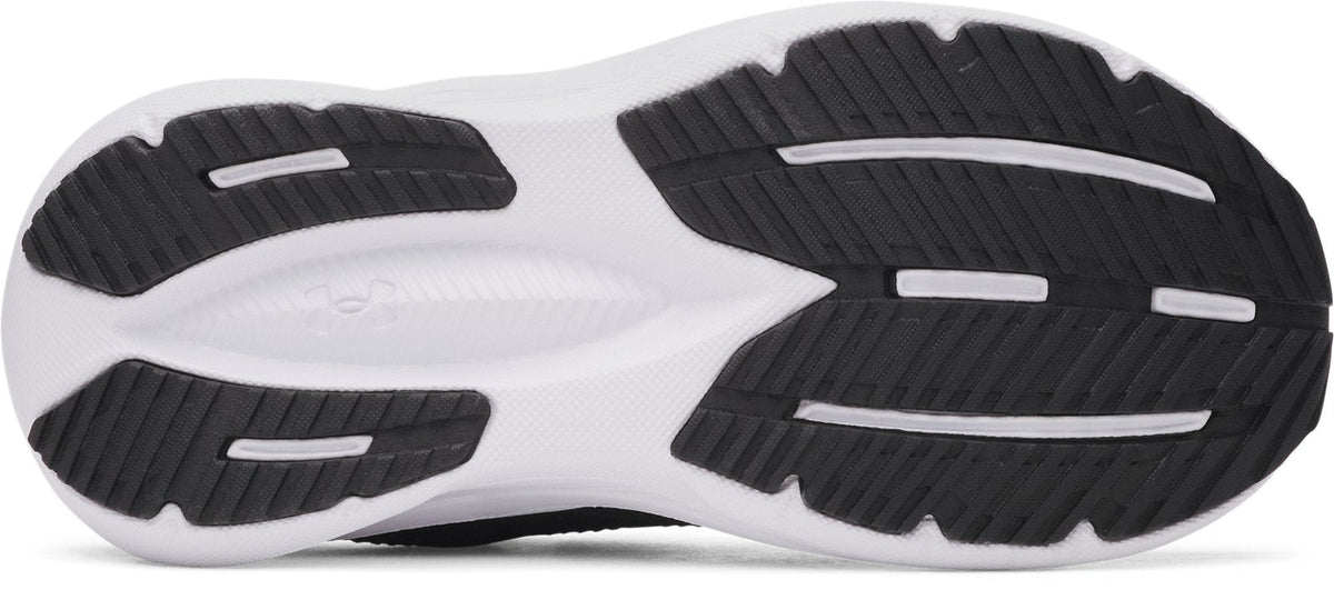 UA Charged+ Assert 11 Boys' Pre-School Running Shoes - Black