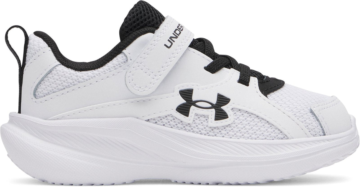 UA Assert 11 Boys' Infant Running Shoes - White