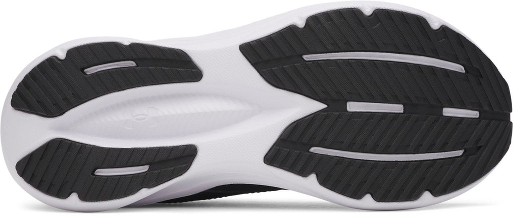 UA Charged+ Assert 11 Wide Boys' Grade School Running Shoes - Black