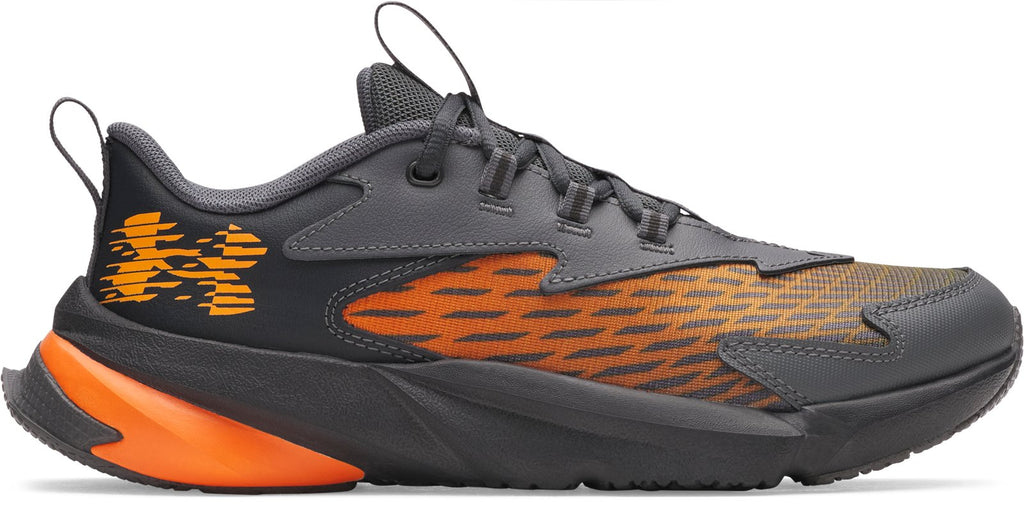 UA Scramjet 7 Boys' Grade School Running Shoes - Gray