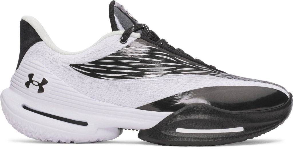 UA D. Fox 3 Team Unisex Basketball Shoes - White