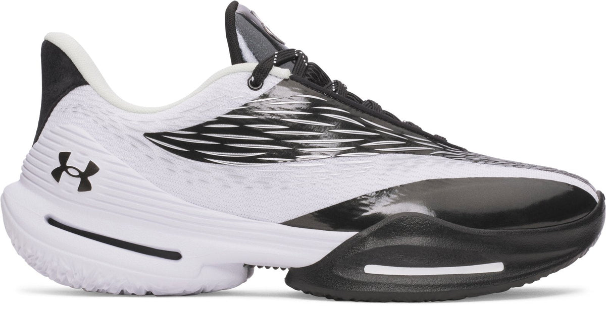 UA D. Fox 3 Team Unisex Basketball Shoes - White