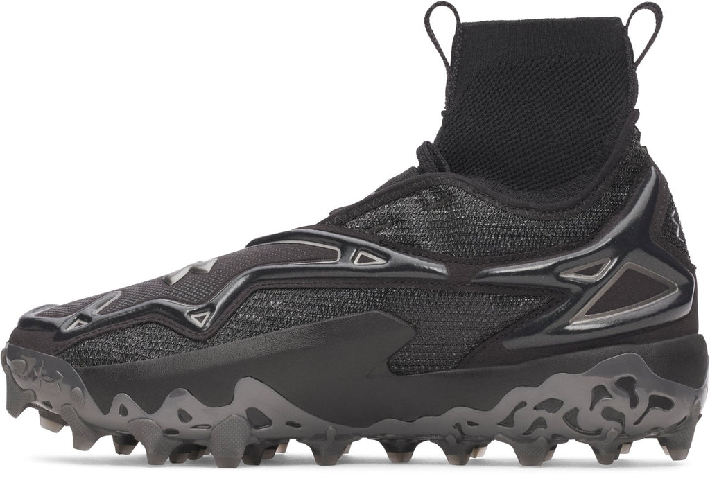 UA Harper 11 Pro TPU Mid Men's Baseball Cleats - Black