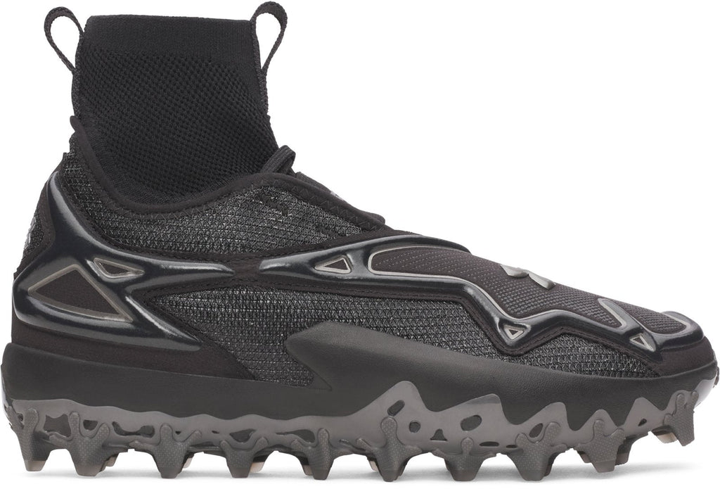 UA Harper 11 Pro TPU Mid Men's Baseball Cleats - Black