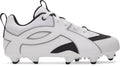 UA Yard Icon TPU Men's Baseball Cleats - White