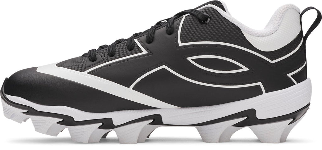 UA Leadoff Icon Low RM Jr. Boys' Baseball Cleats - Black