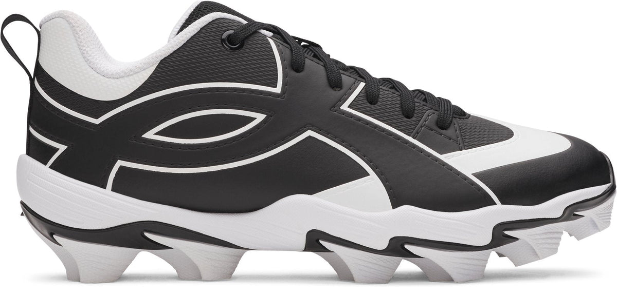 UA Leadoff Icon Low RM Jr. Boys' Baseball Cleats - Black